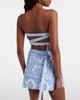 Pucci Pucci Printed cotton toile bandeau top - 4