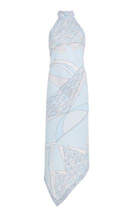 Pucci Pucci Printed SilkTwill Maxi Dress