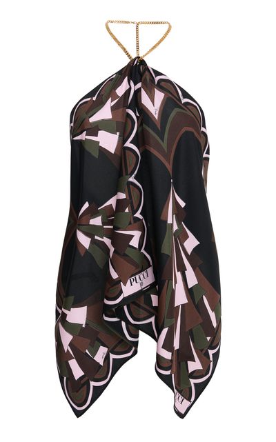 Pucci Printed Silktwill Top