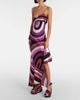 Pucci Pucci Pucciami Iride satin platform sandals - 3