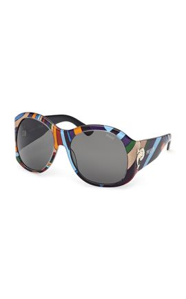 Pucci Pucci RoundFrame Acetate Sunglasses