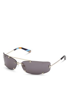 Pucci Pucci Shield Sunglasses, 72mm