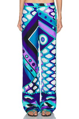 Pucci Pucci Silk Twill Pant