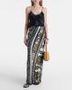 Pucci Pucci Soleil satin maxi skirt - 2