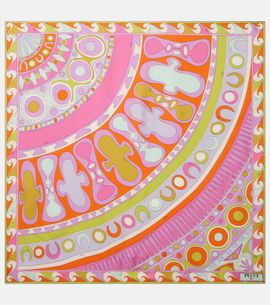 Pucci Pucci Soleil silk twill scarf
