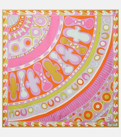 Pucci Pucci Soleil silk twill scarf