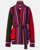 Pucci Pucci Striped wool wrap cardigan - 1