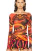 Pucci Pucci Tulle Long Sleeve Top - 1