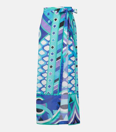 Pucci Pucci Vivara cotton beach cover-up