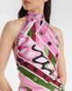 Pucci Pucci Vivara halterneck silk satin top - 3