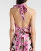 Pucci Pucci Vivara halterneck silk satin top - 4