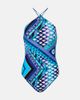 Pucci Pucci Vivara open-back swimsuit - 1