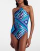 Pucci Pucci Vivara open-back swimsuit - 2