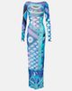 Pucci Pucci Vivara ruffled tulle maxi dress - 1