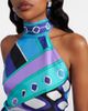 Pucci Pucci Vivara silk twill halterneck top - 3