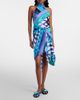 Pucci Pucci Vivara silk twill midi skirt - 2