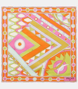 Pucci Pucci Vivara silk twill scarf