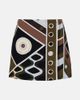 Pucci Pucci Vivara virgin wool canvas wrap skirt - 1