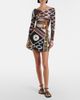 Pucci Pucci Vivara virgin wool canvas wrap skirt - 2