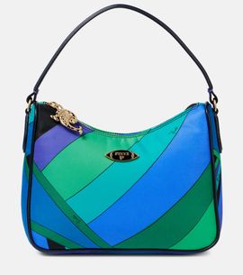 Pucci Pucci Yummy leather-trimmed shoulder bag