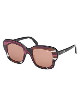 Pucci Women's 52MM Butterfly Sunglasses