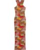 Pucci Women's Checkered Jacquard Maxi Dress - 1