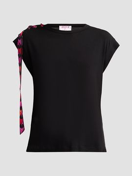 Pucci Women's L'Alba Jersey Eyelet T-Shirt