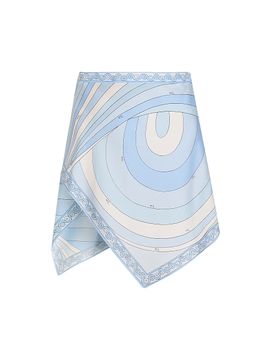 Pucci Women's L'Alba Silk Twill Miniskirt