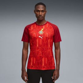 PUMA Men's Puma Crimson Ghana National Team Pre-Match Jersey 