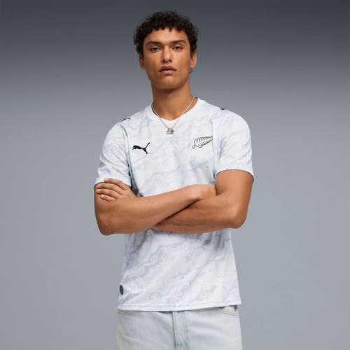 PUMA Men's Puma White New Zealand National Team 2026 Away Replica Jersey 