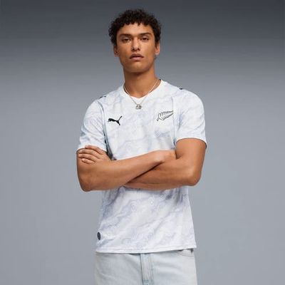 PUMA Men's Puma White New Zealand National Team 2026 Away Replica Jersey 