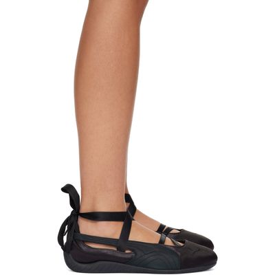 Puma Black Speedcat Ballet Etoile Flats