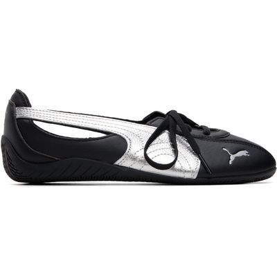 Puma Black Speedcat Ballet Nova Flats