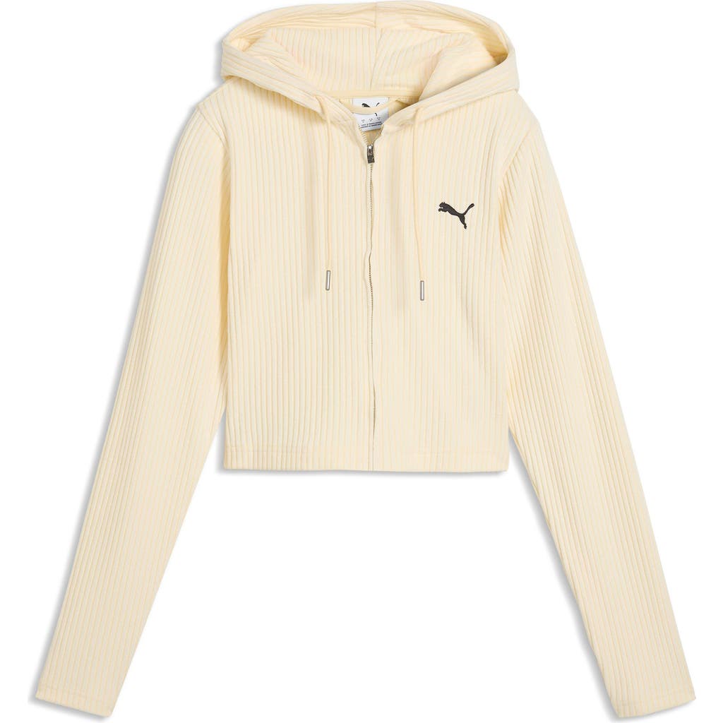 PUMA PUMA Crop Rib Hoodie