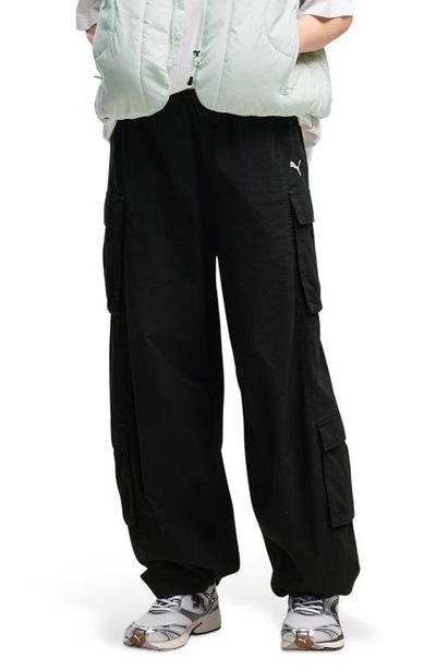PUMA PUMA Essentials Relaxed Barrel Cargo Pants