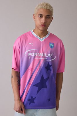 Puma Puma F1 Miami Jersey Tee in Puma Pink, Men's at Urban Outfitters