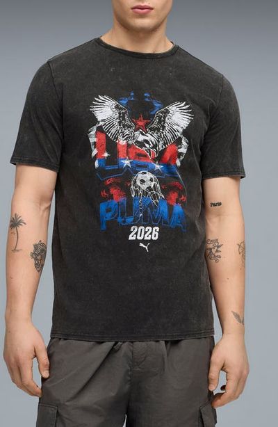 PUMA PUMA Fanpack '90s Bespoke USA Cotton Graphic T-Shirt