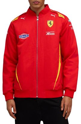 PUMA PUMA Ferrari Hypercar Replica Cotton Jacket