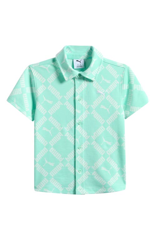 PUMA PUMA Kids' Club Pack Knit Button-Up Shirt