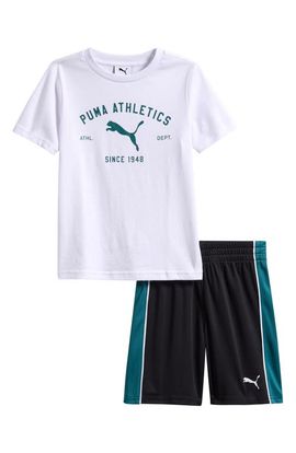 PUMA PUMA Kids' Logo Graphic T-Shirt & Shorts
