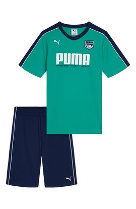 PUMA PUMA Kids' Logo Graphic T-Shirt & Shorts Set
