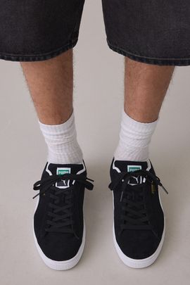 Puma Puma Men's Suede Classic Sneakers in Black/White, Men's at Urban Outfitters