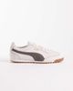 Puma Puma Palermo sneakers in green with gum sole and lace detail - 1