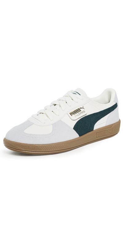 PUMA PUMA Palermo Sneakers WARM WHITE-GREEN TERRAIN