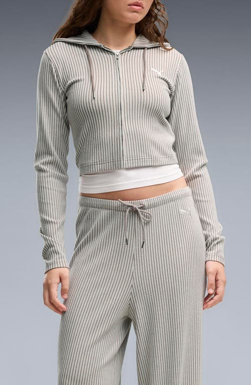 PUMA PUMA Ribbed Full Zip Hoodie
