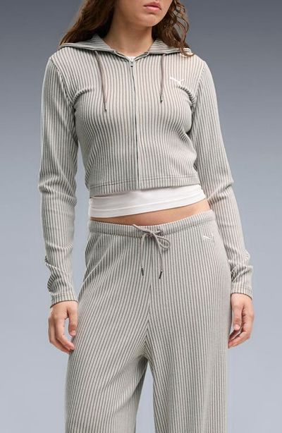 PUMA PUMA Ribbed Full Zip Hoodie