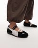 Puma Puma Speedcat ballet flats in black and white - 1