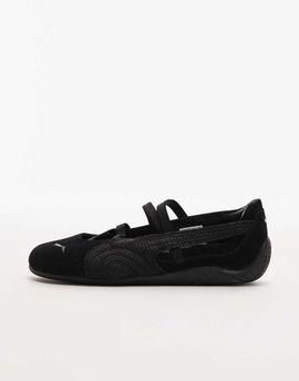 Puma PUMA Speedcat Ballet flats with snake detail in black and gray