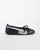 Puma PUMA Speedcat Ballet Nova flats with metallic detailing in black - 1