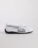 Puma PUMA Speedcat Ballet Nova flats with metallic detailing in white - 1